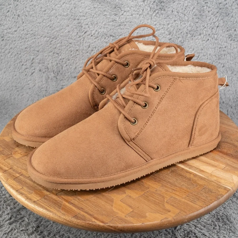 Ocean + Coast Men's Valsot Tan Bootie Slippers Brown Size 10 M